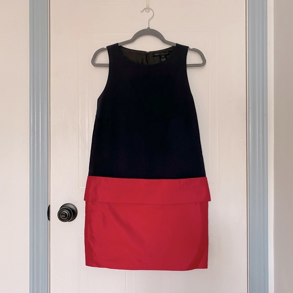 MARC by Marc Jacobs Eames Silk Colorblock Dress - Picture 2 of 4
